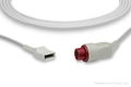 Mindray® Compatible IBP Transducer Adapter Cable 001c-30-70757 1