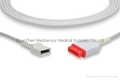 Compatible with Ge Marquette IBP Transducer Cable 700075-001 1