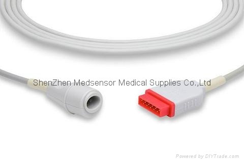Compatible with Ge Marquette IBP Transducer Cable 700075-001 5