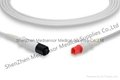 Datascope® Passport V Compatible IBP transducer Adapter Cable 1