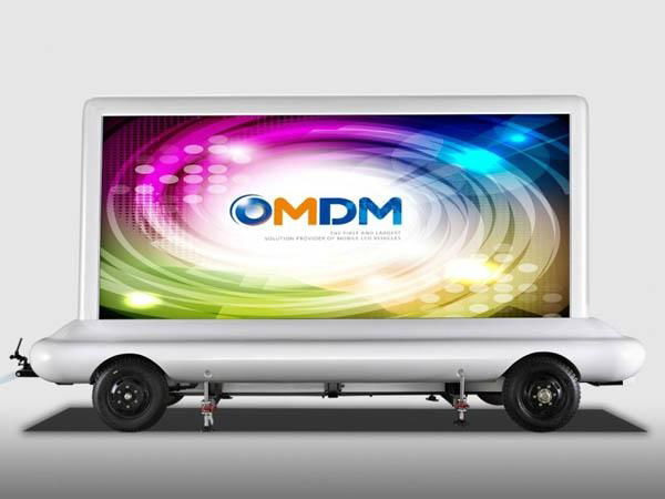 OUTDOOR ADVERTISING MOBILE LED TRAILER EK50II 3