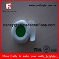 Bulk dental floss products circle shape dental floss private logo availabel 1