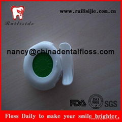 Bulk dental floss products circle shape dental floss private logo availabel