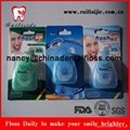 Customized bulk dental floss products triangle shape dental floss 5