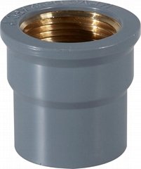 DIN plastic quick connect female copper thread coupling in hj brand