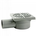 ''HJ'' Brand 1-1/2 inch pvc net floor drain with handle 3