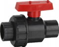 plastic single union ball valve 1