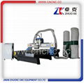 Heavy duty Wood CNC Router engraver cutter with air cylinder ZKM-1325B-5.5KW 