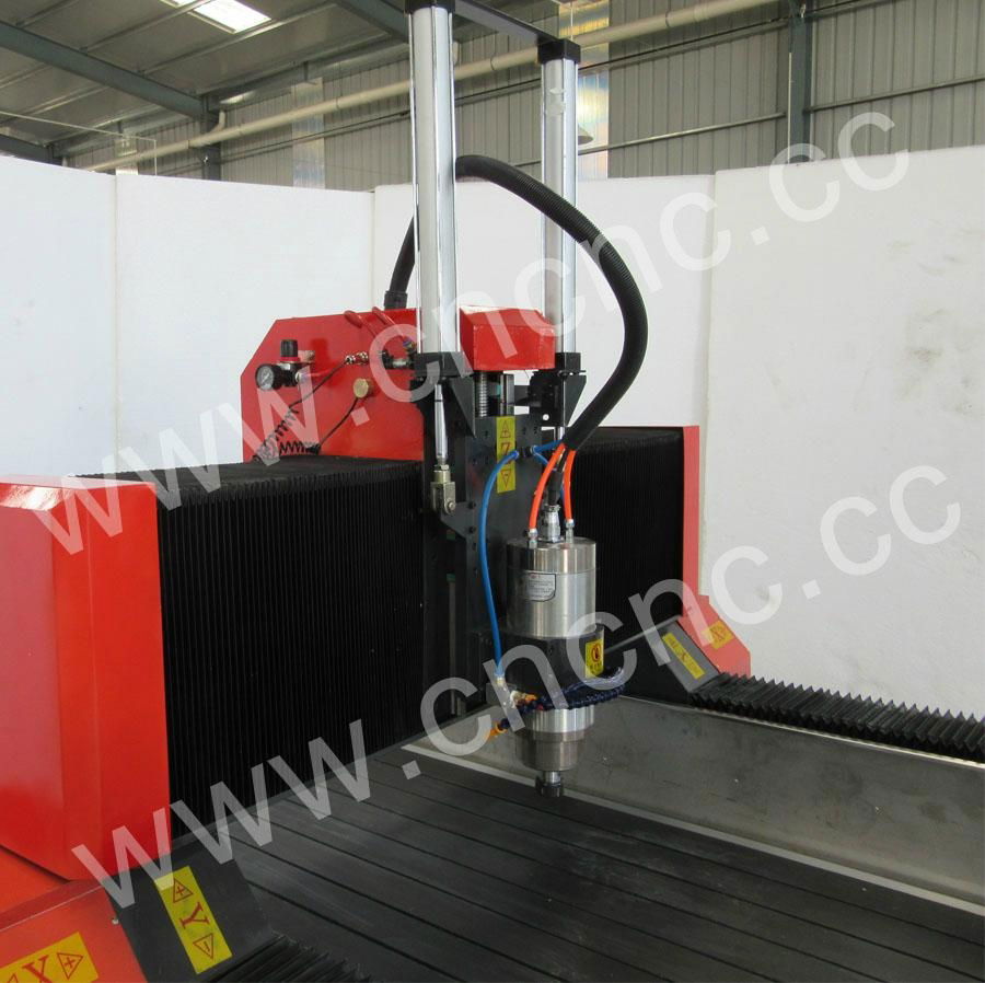 Heavy duty 4 axis marble granite stone cnc router ZK-9015 900*1500mm 5