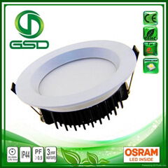 concave led downlight dimmable with ul 220v
