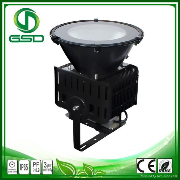 Black 25/60/90 degree beam angle led high bay light