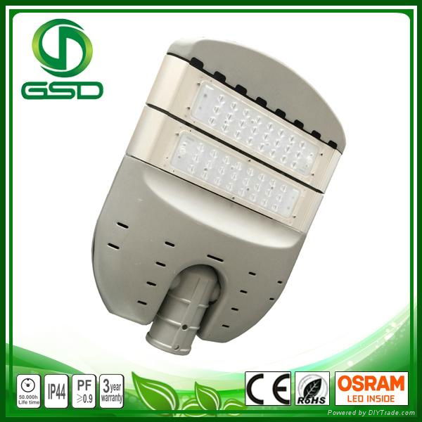 120w outdoor usage led street light with 80 CRI