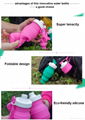 Wholesale Best Outdoor Sports Products Foldable Drink Water Bottle 5