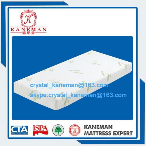 Bamboo gel memory foam mattress
