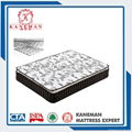 Knitted Fabric Pillow Top Style Continuous Spring Mattress