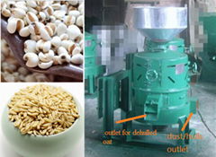 Coarse grain peeling machine