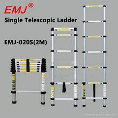 EMJ 2m single telescopic ladder