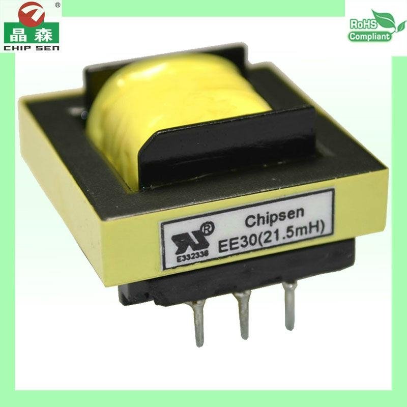 UL compliant EE Type 3w-200w High Voltage High Frequency Transformer used in LED 2