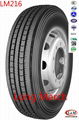 Longmarch/Double Coin Chinese Radial Truck Tire (LM216)