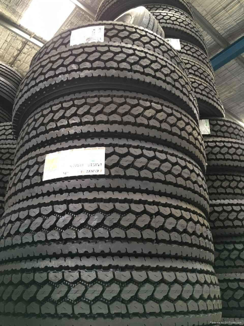 Chinese 11R22.5 TBR Longmarch Roadlux Radial Mining Truck Tyre (LM305) 2