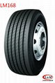 Chinese Radial Long March Trailer Position Truck Tire (LM168)