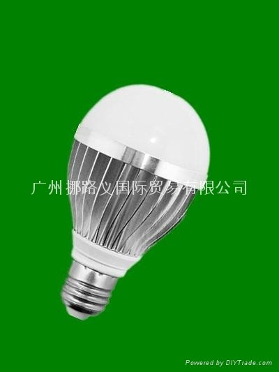 供应LED 铝制球泡灯  厂家直销  高效节能环保  E27接口