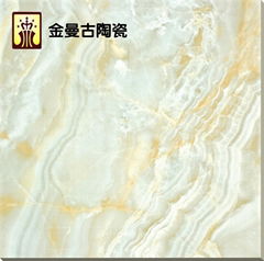 Mangu 3D Inkjet Marble Stone Porcelain Tiles 