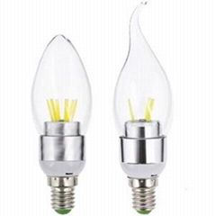 bosenoe lighting 3W E14 Silver Led Candle Light Series