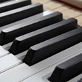 musical instrument 88 keys black grand piano 186cm 4