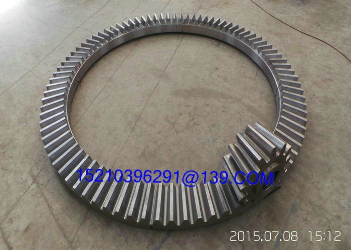 Forging Steel Crane Spiral Bevel Gear Efficiency in Transmission Parts