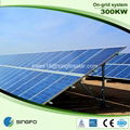 300kw on-grid soalr power system