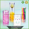 hot product wholesale Tubes Rounds plastic packaging PVC box for pencil 1