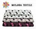 Maylanda textile 2016 factory for garments  New style heart-shap jacquard fabric 1