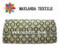 Maylanda Textile 2016 for Garment,color yarn jacquard fabric with metallic yarn 