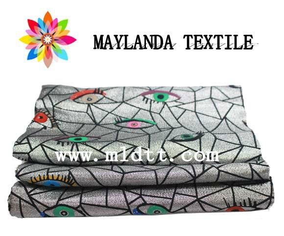 Maylanda textile 2016 factory for garments New style eye jacquard fabric