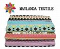 Maylanda textile 2016 factory for garments ,national flavor jacquard fabric 2