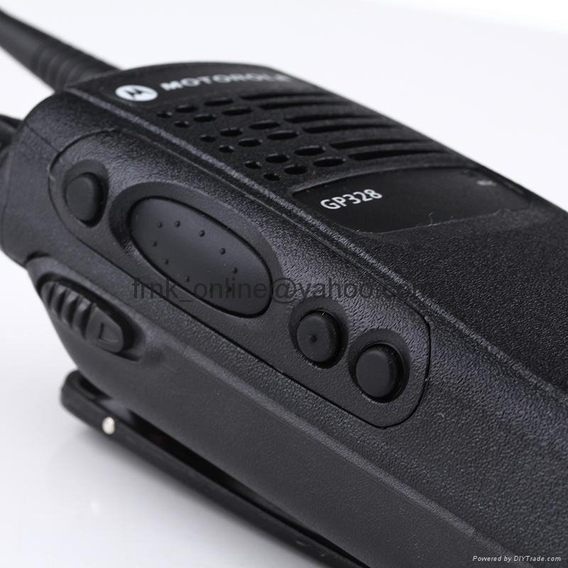 Motorola GP328 UHF 2 Way Transceiver Radio Walkie Talkie 3