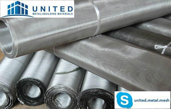  weave 500 micron stainless steel wire mesh