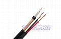 95% CCA Braid CCTV RG59/U Coaxial Cable  + 2C/18AWG CCA Power Siamese Cable