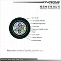 GYTA53 Outdoor Fiber Optic Cable  Layer-Stranded Reinforced Armored Double Sheat