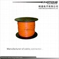GJFJV Single Core Tight Wrapped Indoor   Fiber Optical Cable 2~24 Core PVC Jacke