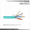 Indoor Tight Buffered Soft Optical Fiber Cable  2~12 Core PVC Jacket