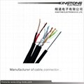 UTP CAT6 Security Camera Cable 23 AWG with 4 Pairs Bare Copper CMR Rated PVC