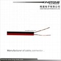 Audio Speaker Cable 2×0.75mm2 CE Approved Parallel CCA Conductor Red Black