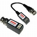 Video Balun and CAT5 Cable to connect CCTV Cameras