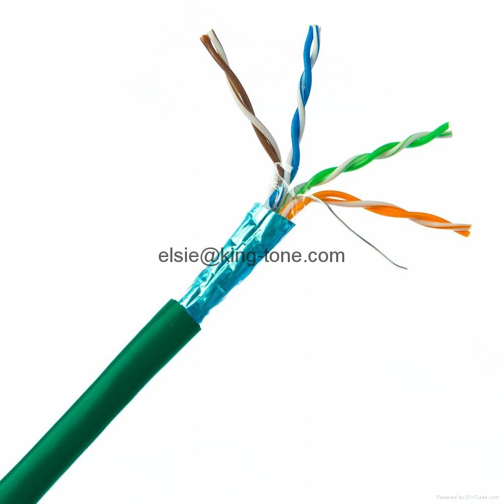 utp cat6 CMP network cable pure copper cat6 outdoor cable FEP jacket 1000ft 24aw 3