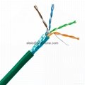 utp cat6 CMP network cable pure copper cat6 outdoor cable FEP jacket 1000ft 24aw