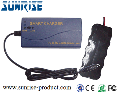 Multi-Current Universal Smart Charger for NiMH/ Nicd Battery Packs