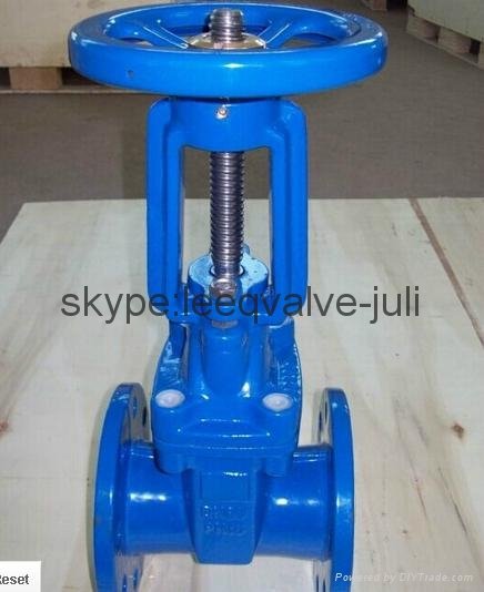 Double Socket End Resilient Seat Gate Valve