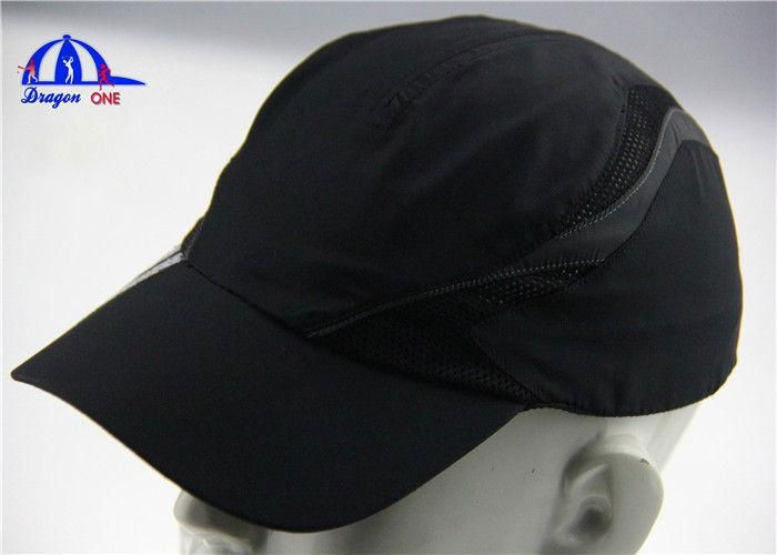 Light weight 100% Polyester Woven Stripes Custom Baseball Caps for Men Outdoor S